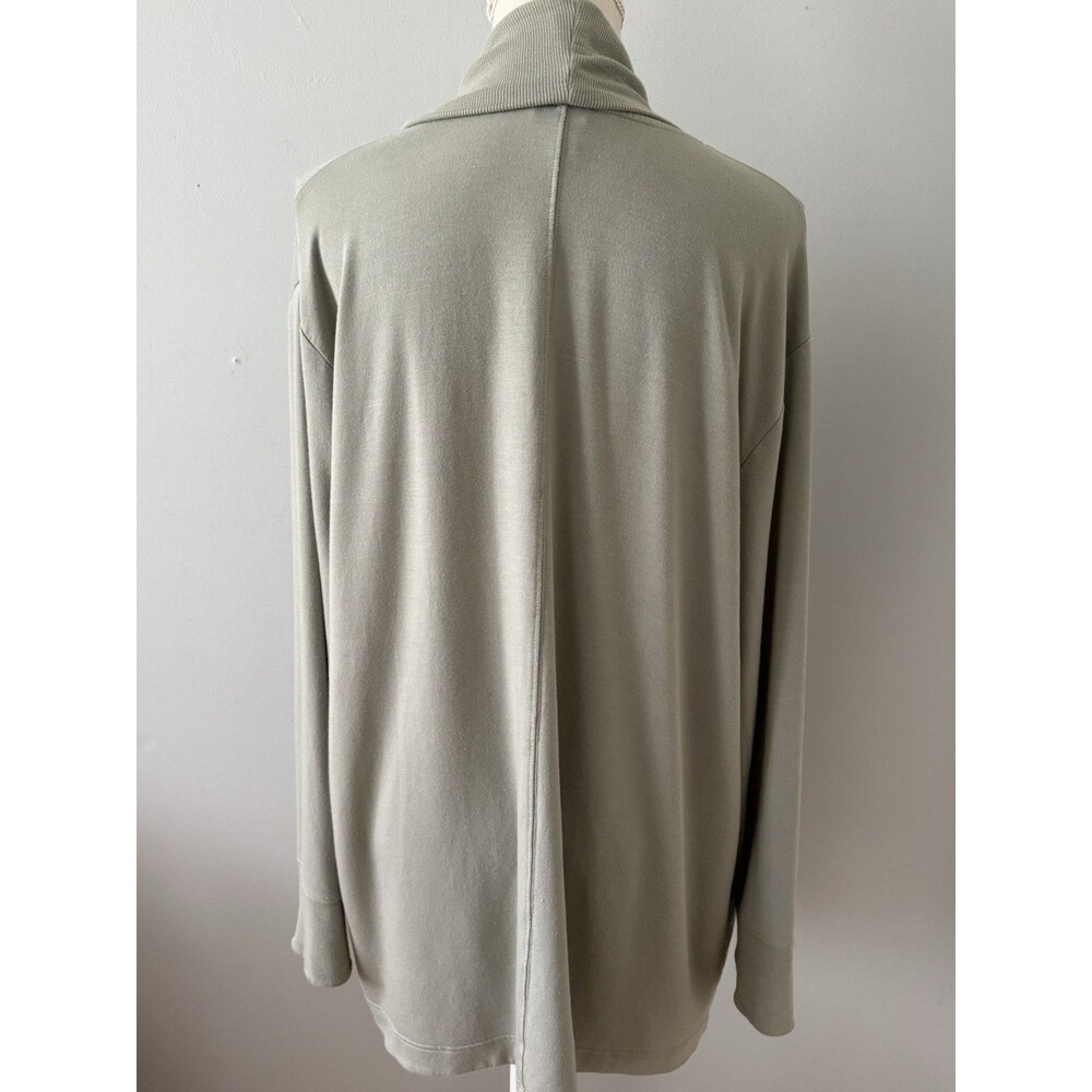 Athleta Pranayama Restore Rib Wrap in Sage Green Women’s Size XL Pockets Lounge - Picture 6 of 10